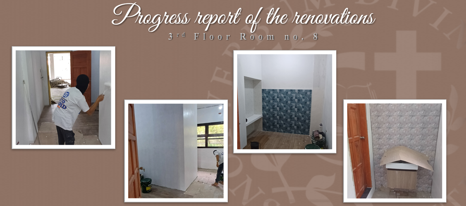 Progress report on the Renovations (3rd Floor Room no. 8)